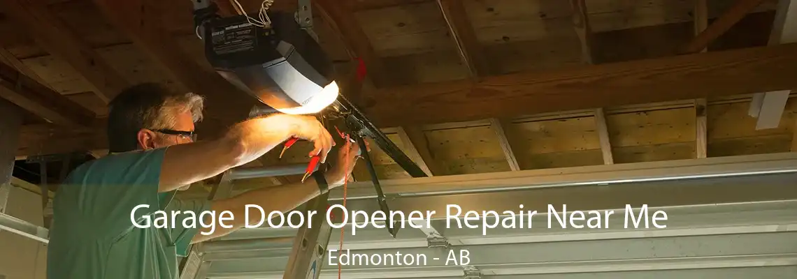 Garage Door Opener Repair Near Me Edmonton - AB