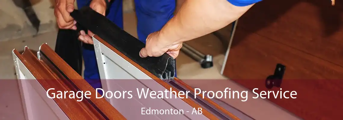 Garage Doors Weather Proofing Service Edmonton - AB