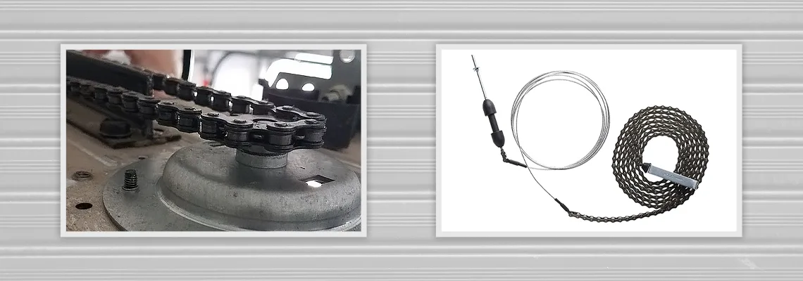 Noisy Garage Door Chain Repair in Edmonton, Alberta