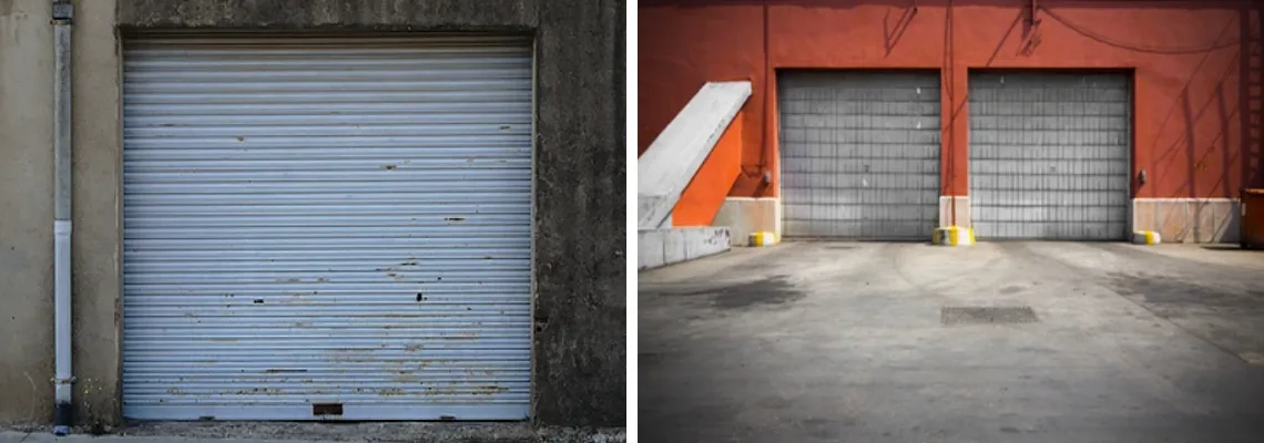 Rusty Iron Garage Doors Replacement in Edmonton, AB