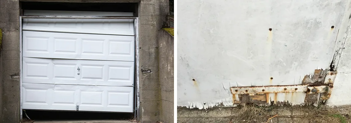 Rotten Commercial Garage Door Repair in Edmonton, AB
