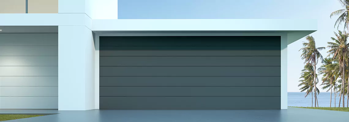Insulated Modern Garage Doors in Edmonton, Alberta